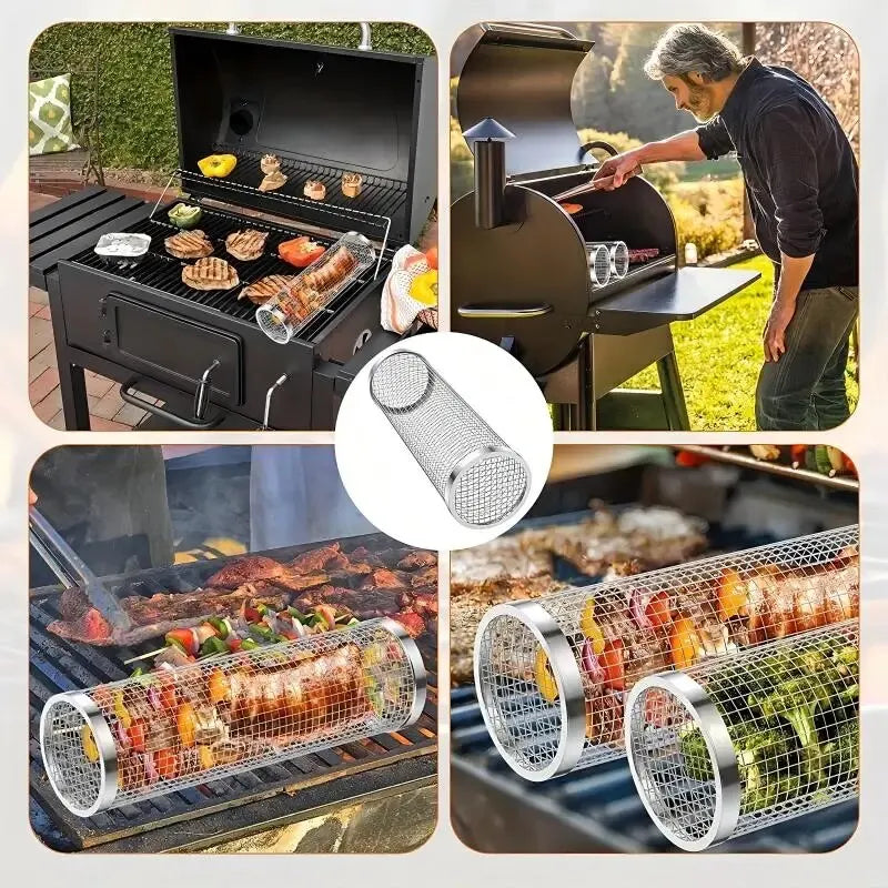 Barbecue Basket for Outdoor Grilling