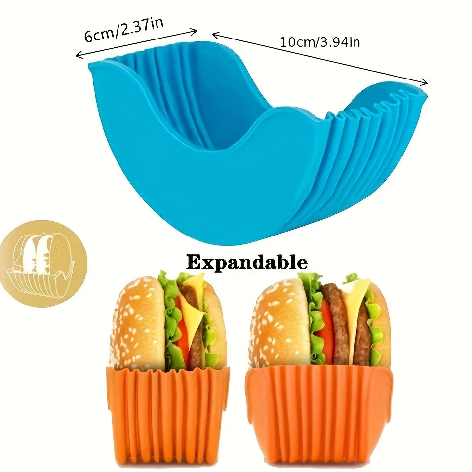 4pcs Hamburger Holders