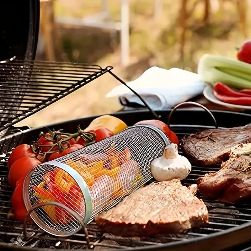 Barbecue Basket for Outdoor Grilling