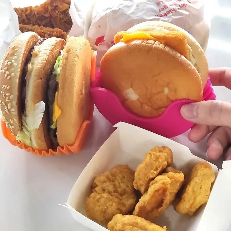 4pcs Hamburger Holders