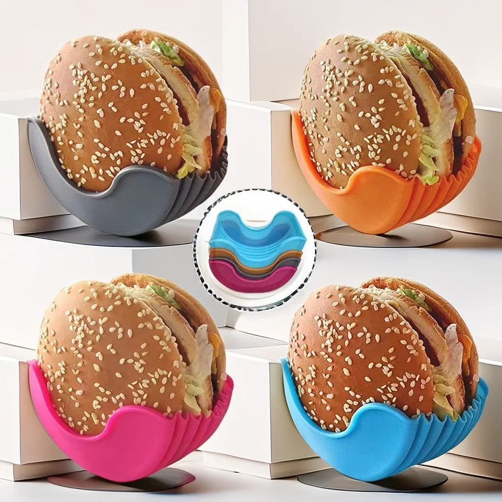 4pcs Hamburger Holders