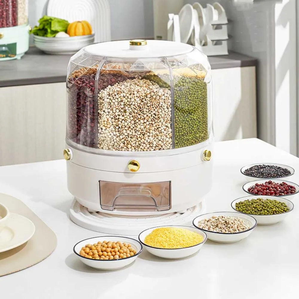 360 Degree Rotating Food Storage Box