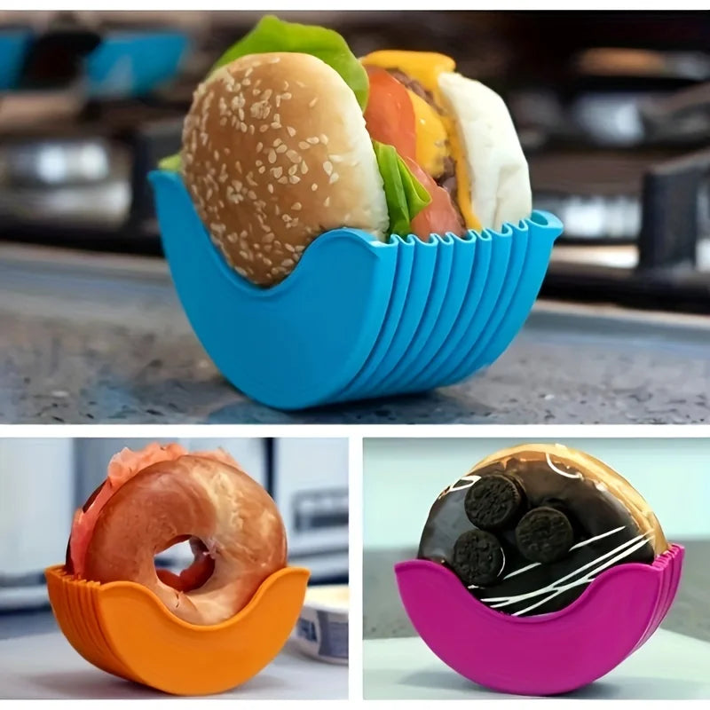 4pcs Hamburger Holders